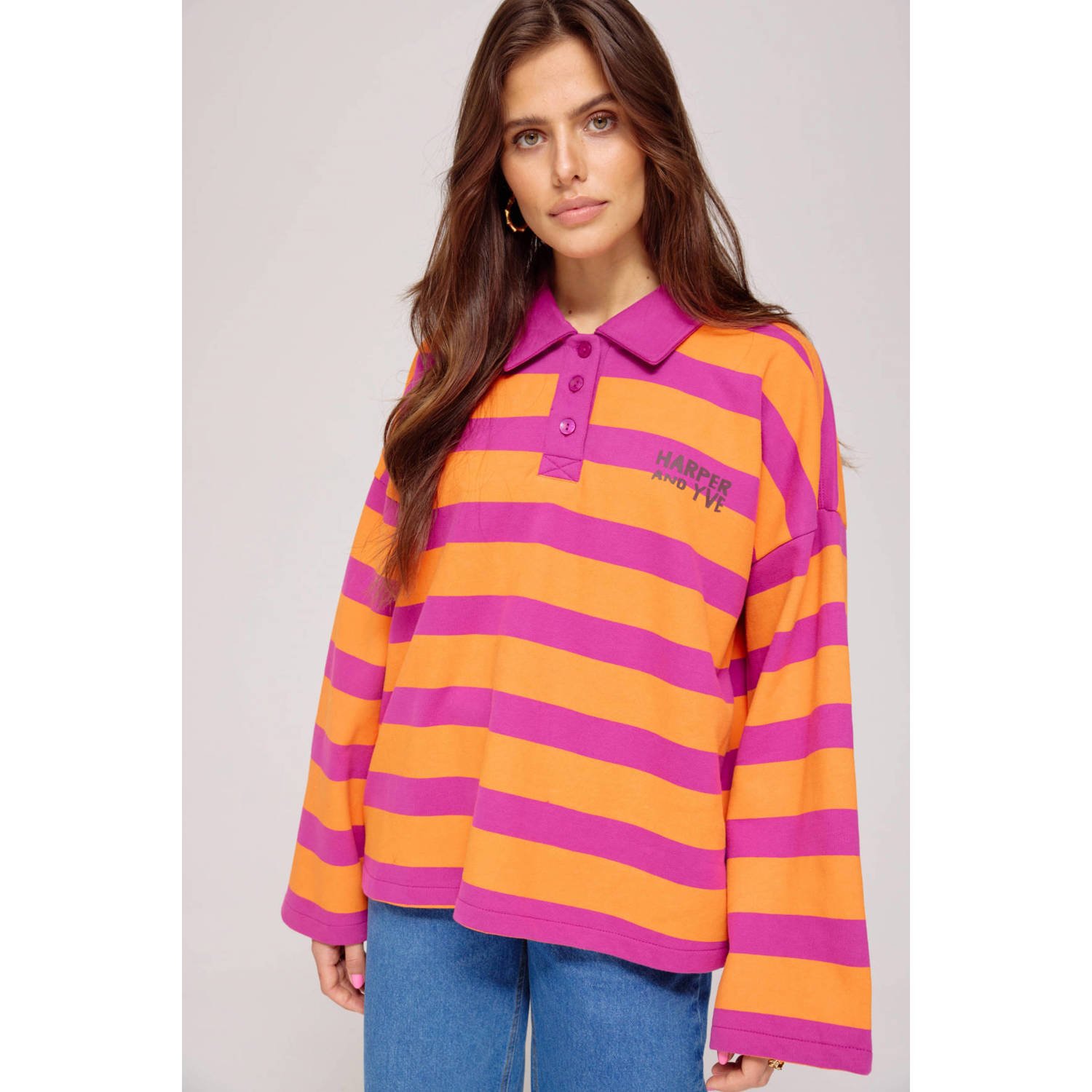 HARPER & YVE sweater paars