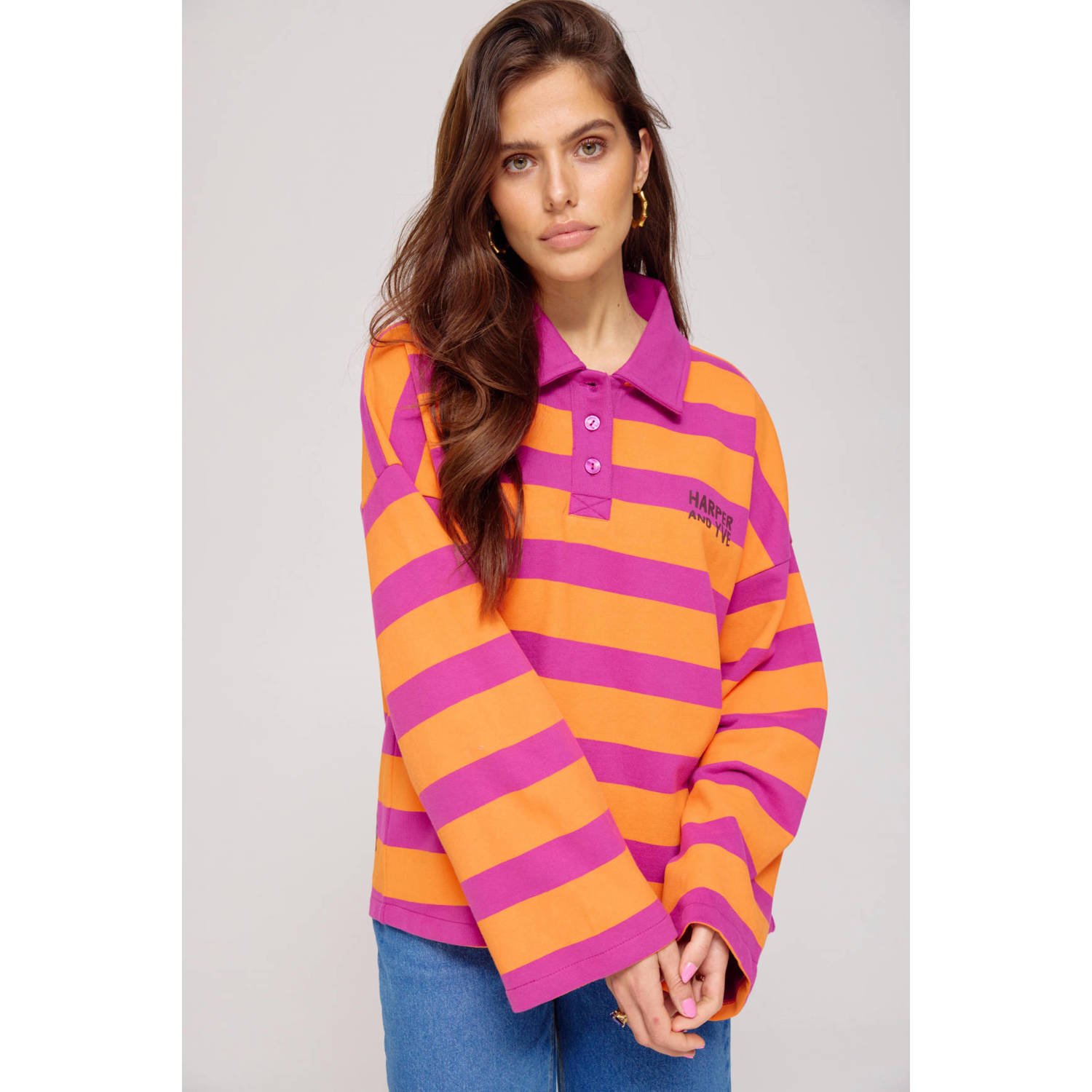 HARPER & YVE sweater paars