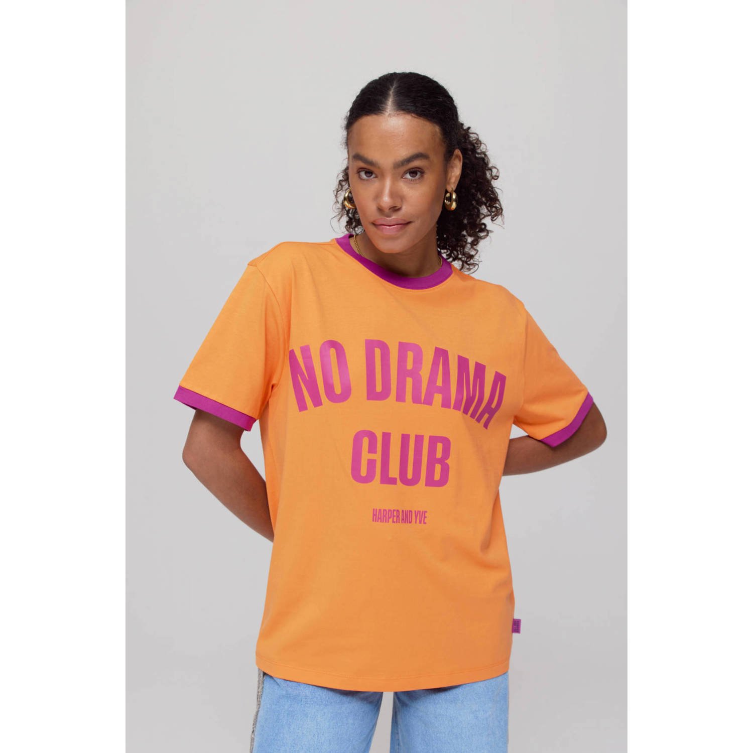 HARPER & YVE T-shirt oranje
