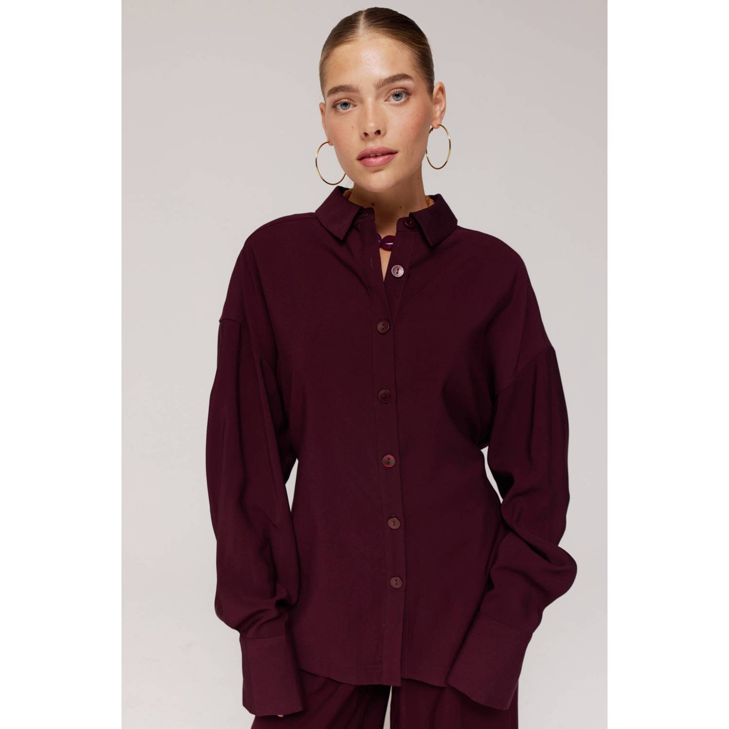 HARPER & YVE blouse donkerrood