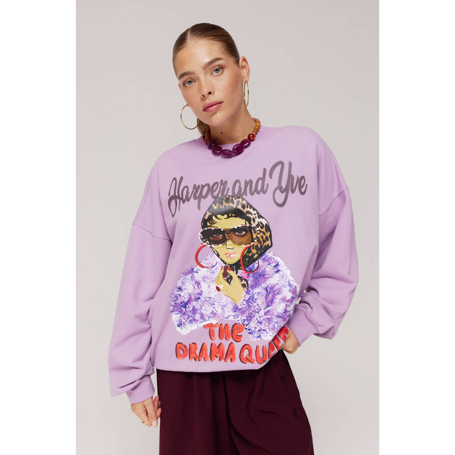 HARPER & YVE sweater lila