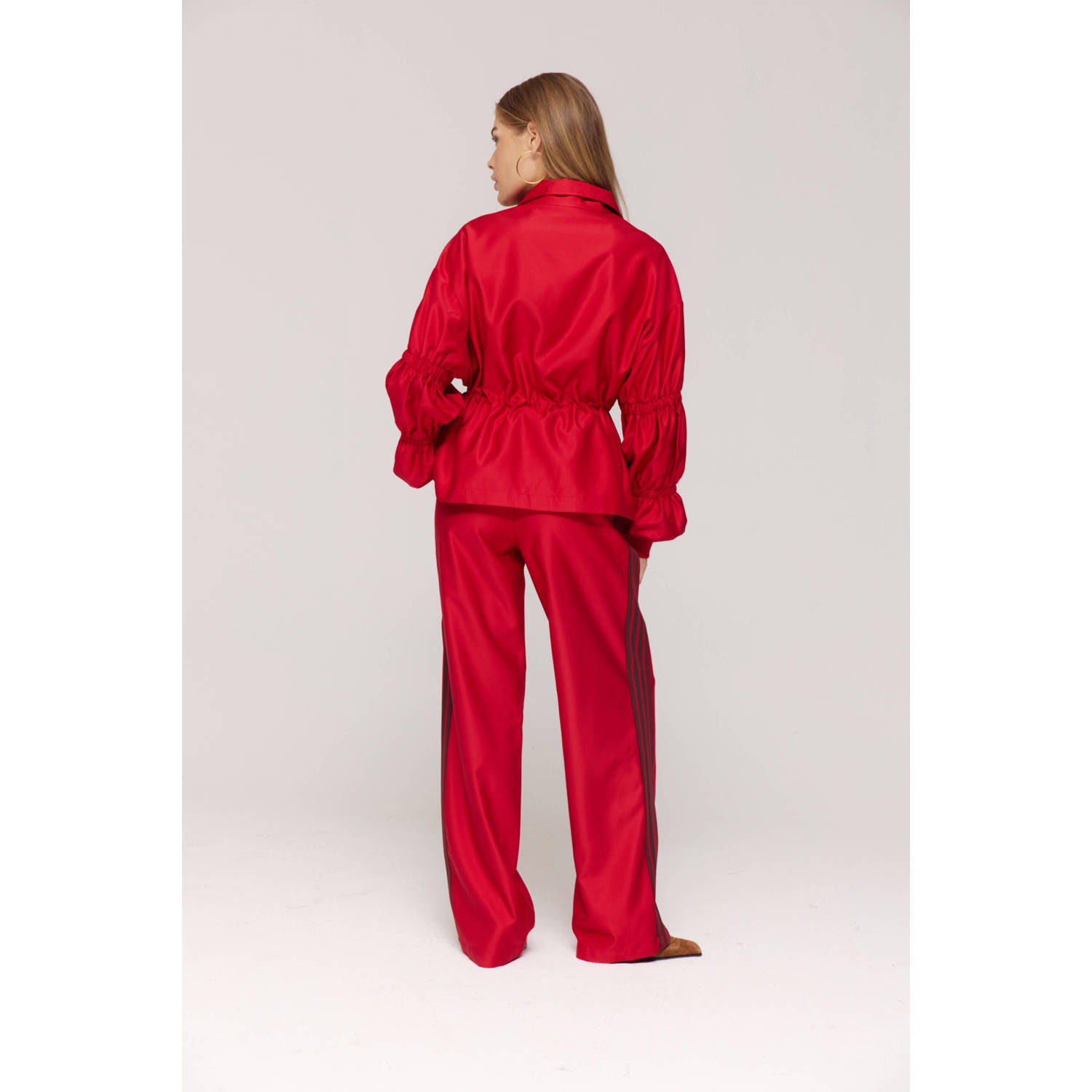 HARPER & YVE high waist broek rood