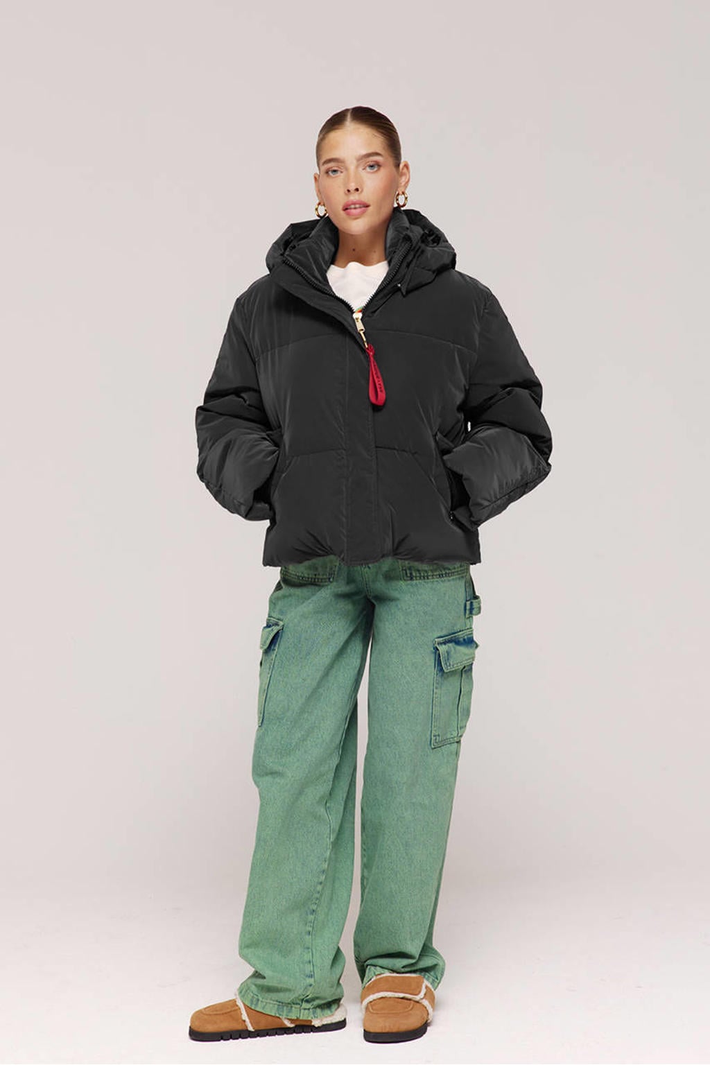 HARPER & YVE winterjas zwart