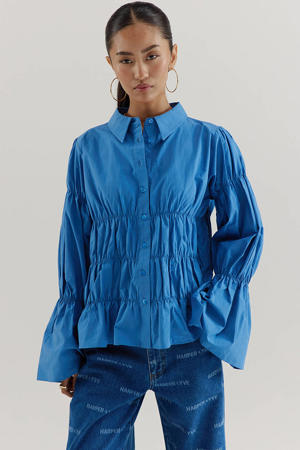 blouse blauw
