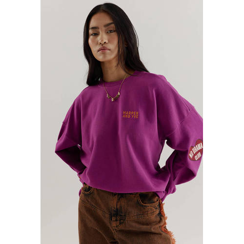 HARPER & YVE sweater paars afbeelding