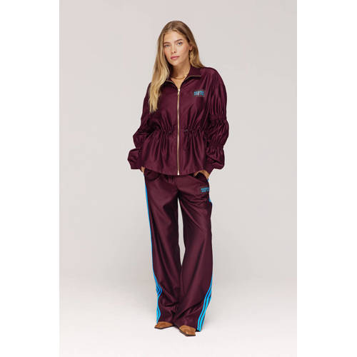 HARPER & YVE high waist broek donkerrood afbeelding
