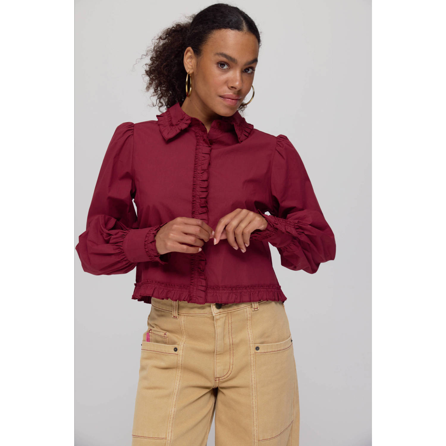 HARPER & YVE blouse oudroze