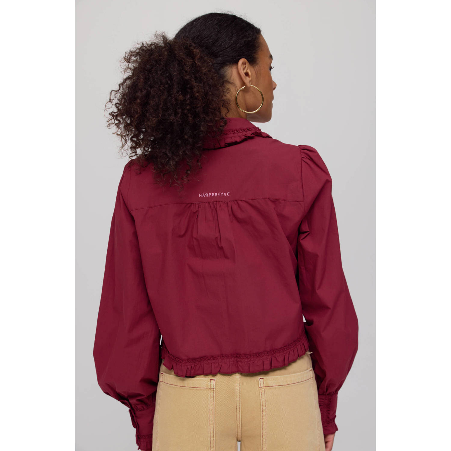 HARPER & YVE blouse oudroze