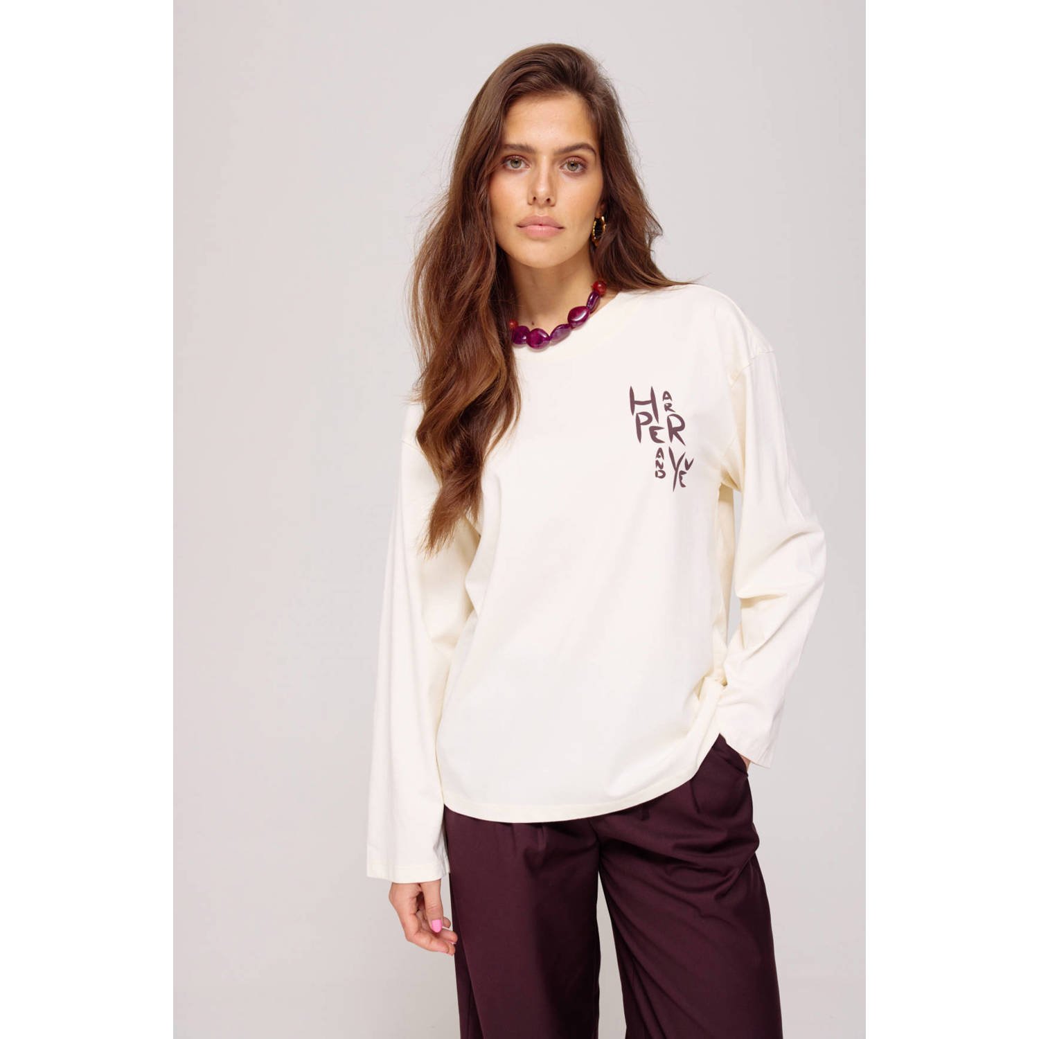 HARPER & YVE top ecru