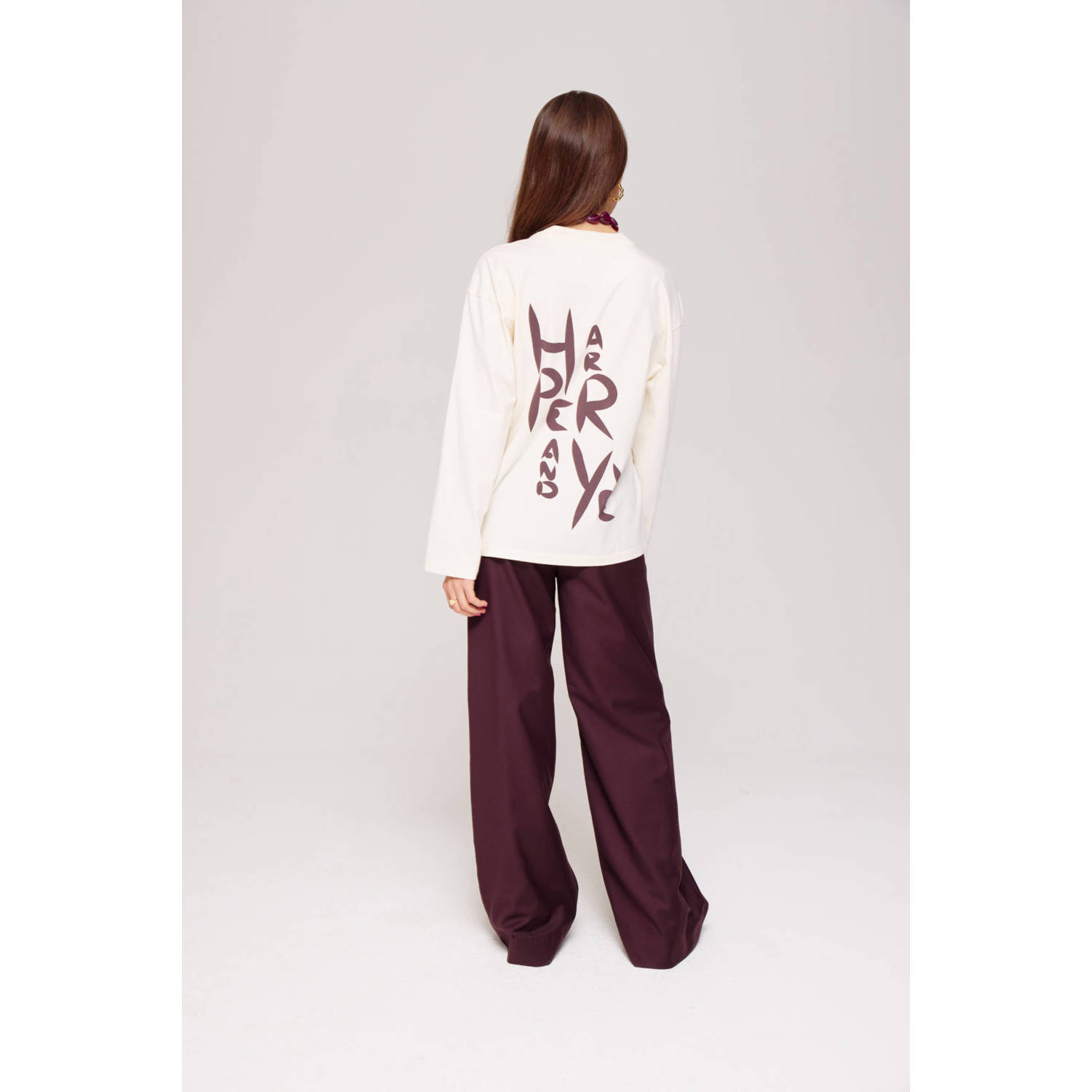 HARPER & YVE top ecru
