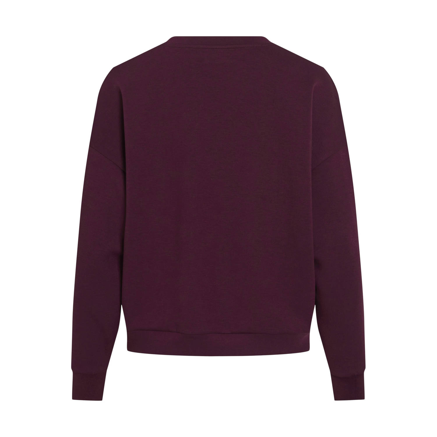 VILA sweater donkerrood