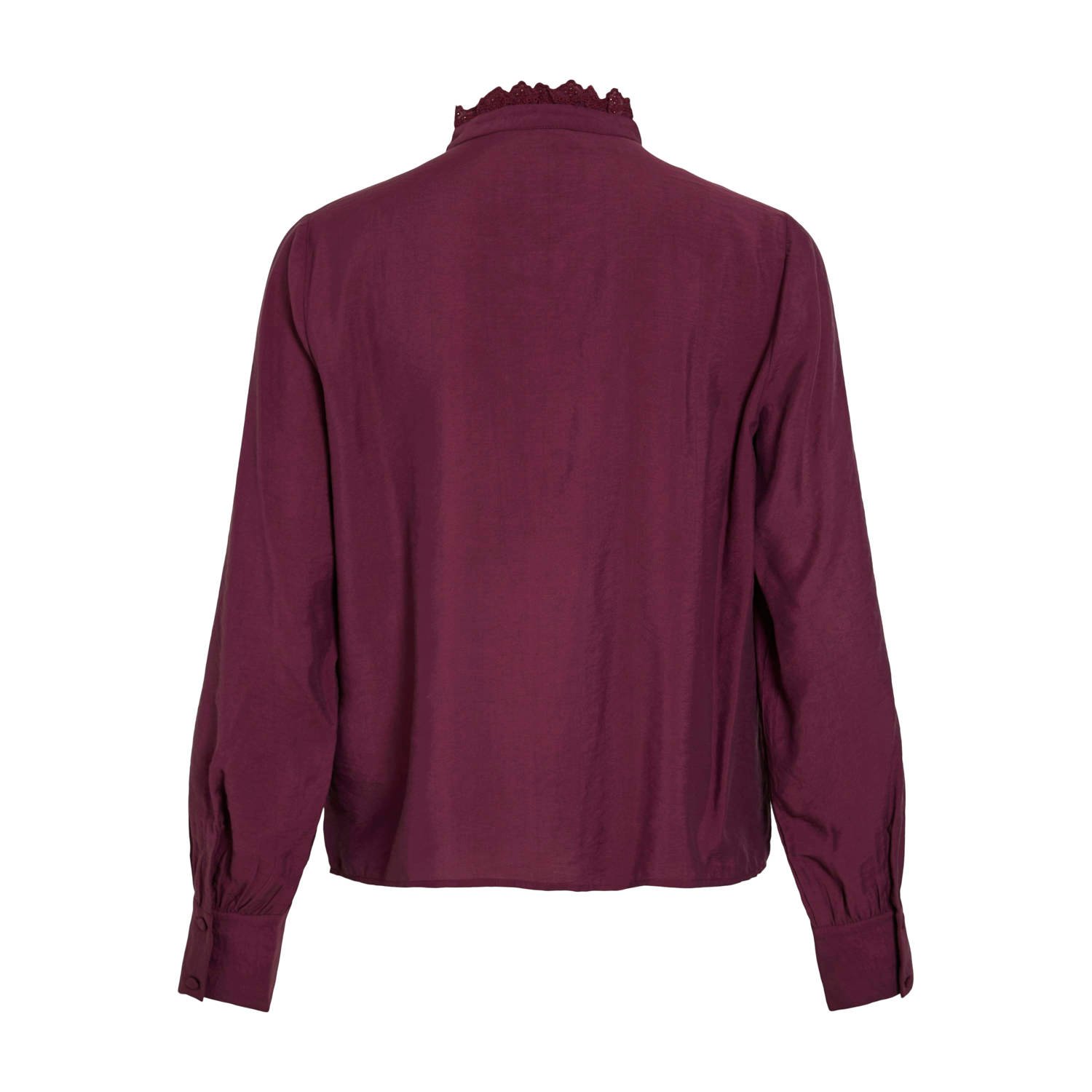 VILA blouse donkerpaars