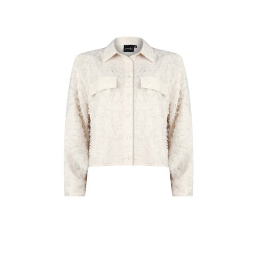 Poools blouse ecru afbeelding