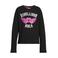 Coolcat longsleeve met Rebellious Girls print Michelle zwart