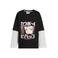 Coolcat longsleeve met Cowboy Bebop licence printopdruk zwart