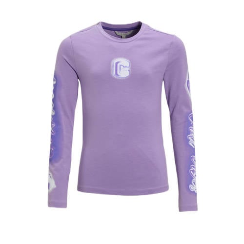 Coolcat longsleeve met printopdruk Anna Lila afbeelding
