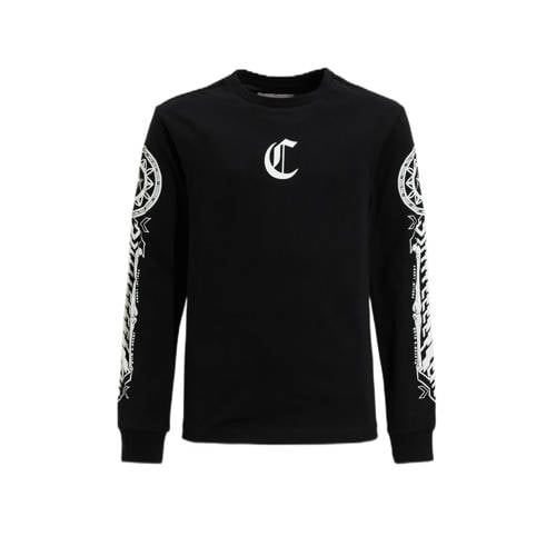 Coolcat longsleeve met C Logo Andy zwart afbeelding