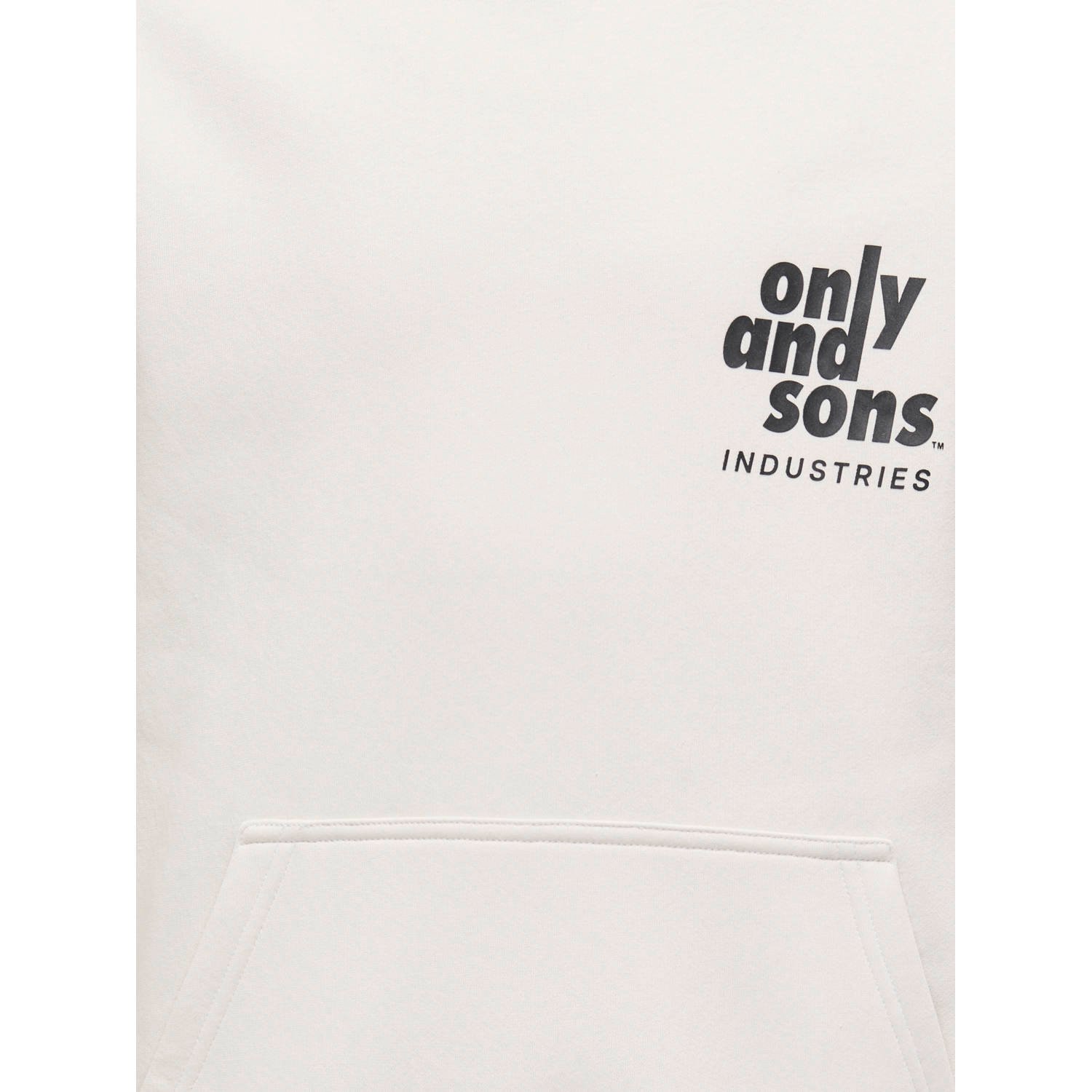 ONLY & SONS JUNIOR hoodie wit