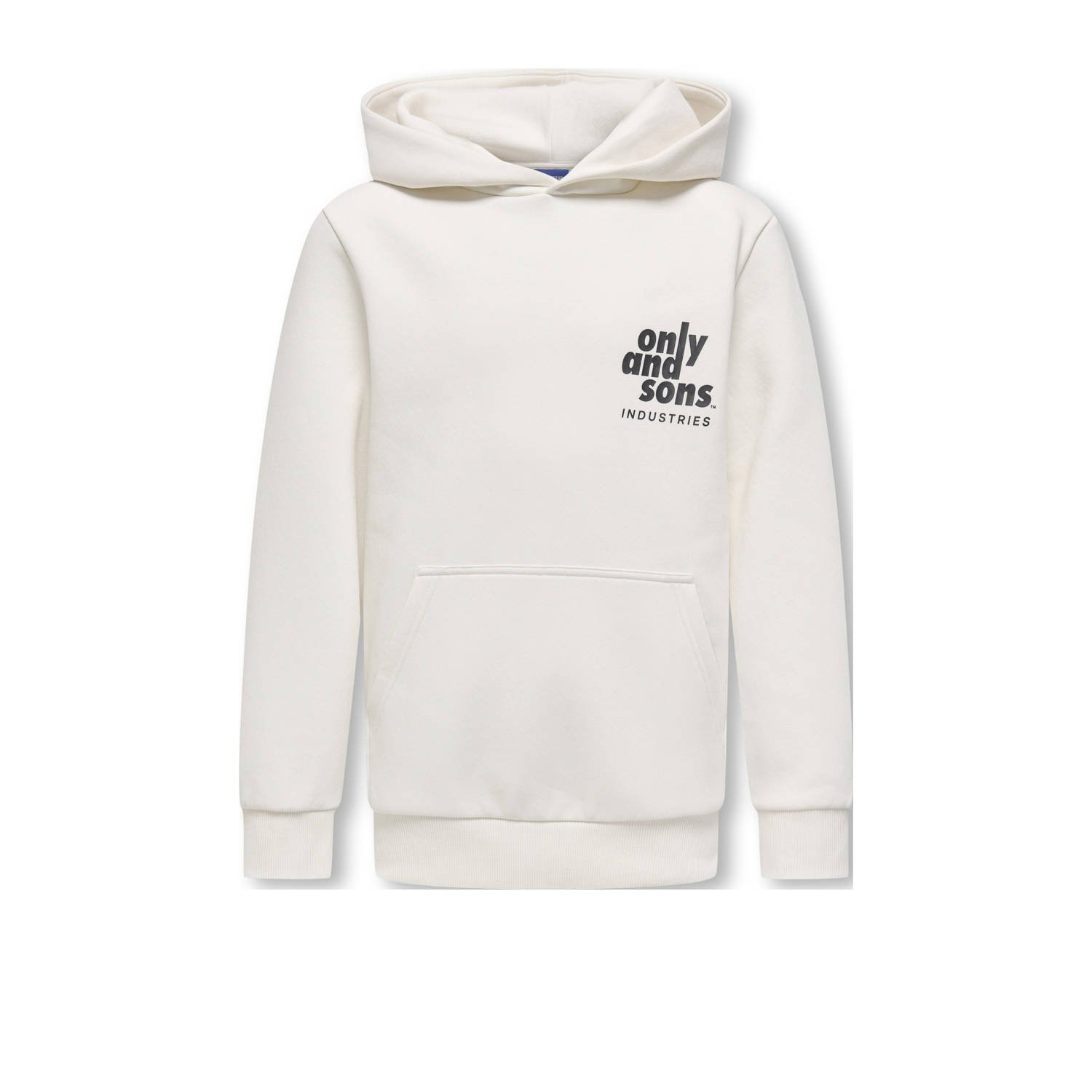 ONLY & SONS JUNIOR hoodie wit