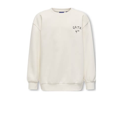 ONLY & SONS JUNIOR sweater wit afbeelding