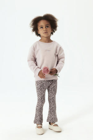 flared legging lila