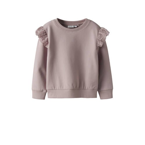 NAME IT MINI sweater lila afbeelding
