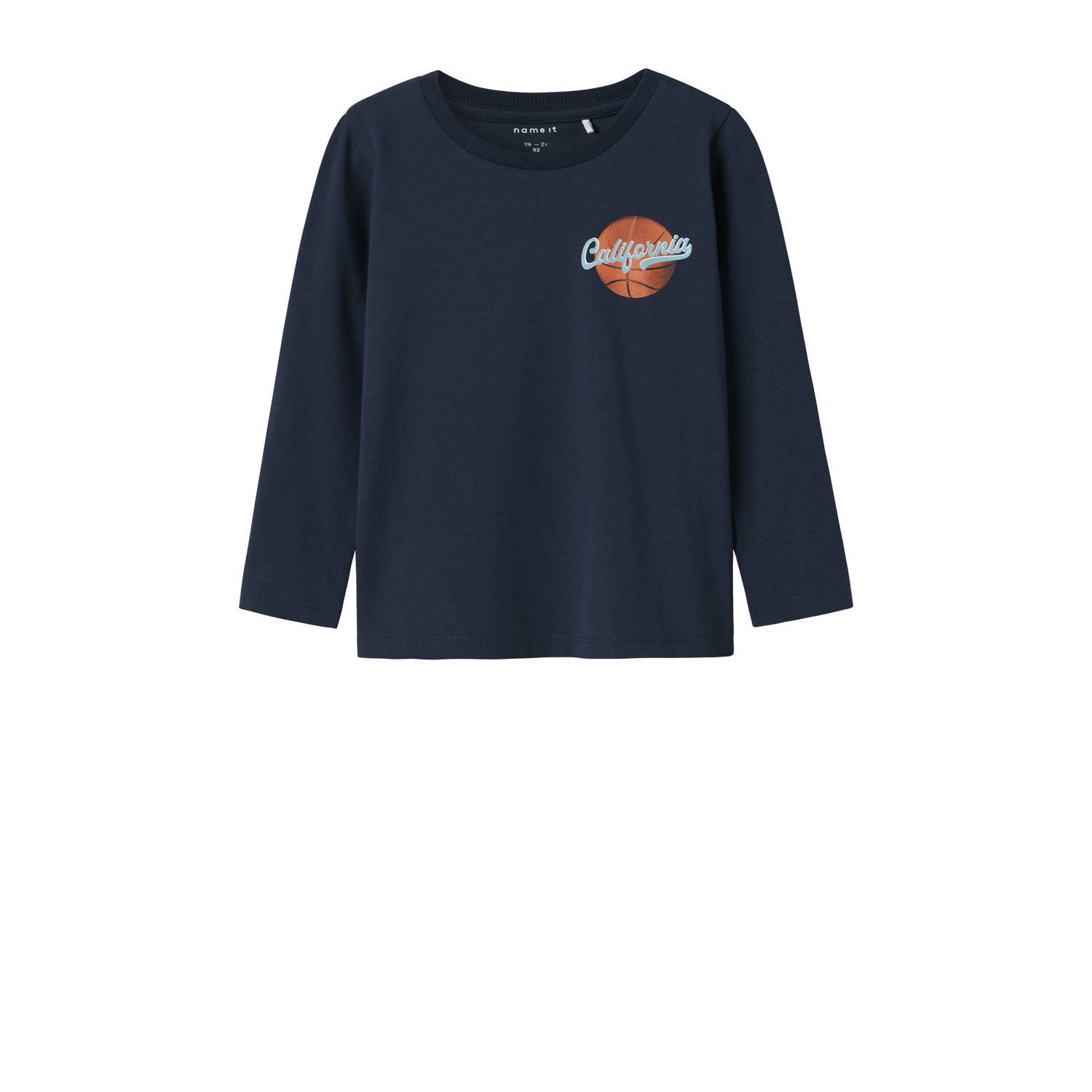 NAME IT MINI longsleeve donkerblauw