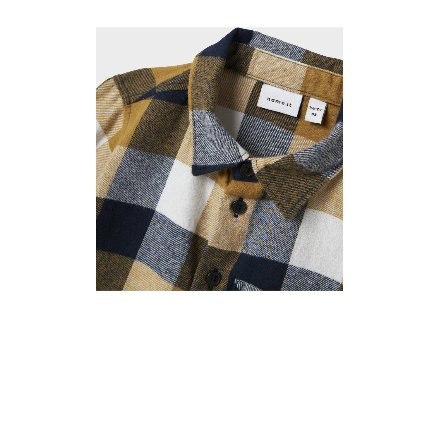 NAME IT MINI overhemd donkerblauw