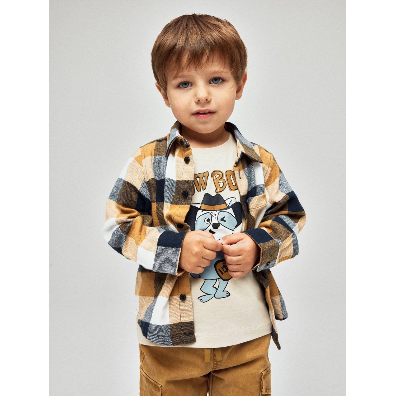 NAME IT MINI overhemd donkerblauw