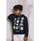 NAME IT KIDS Pokemon hoodie zwart