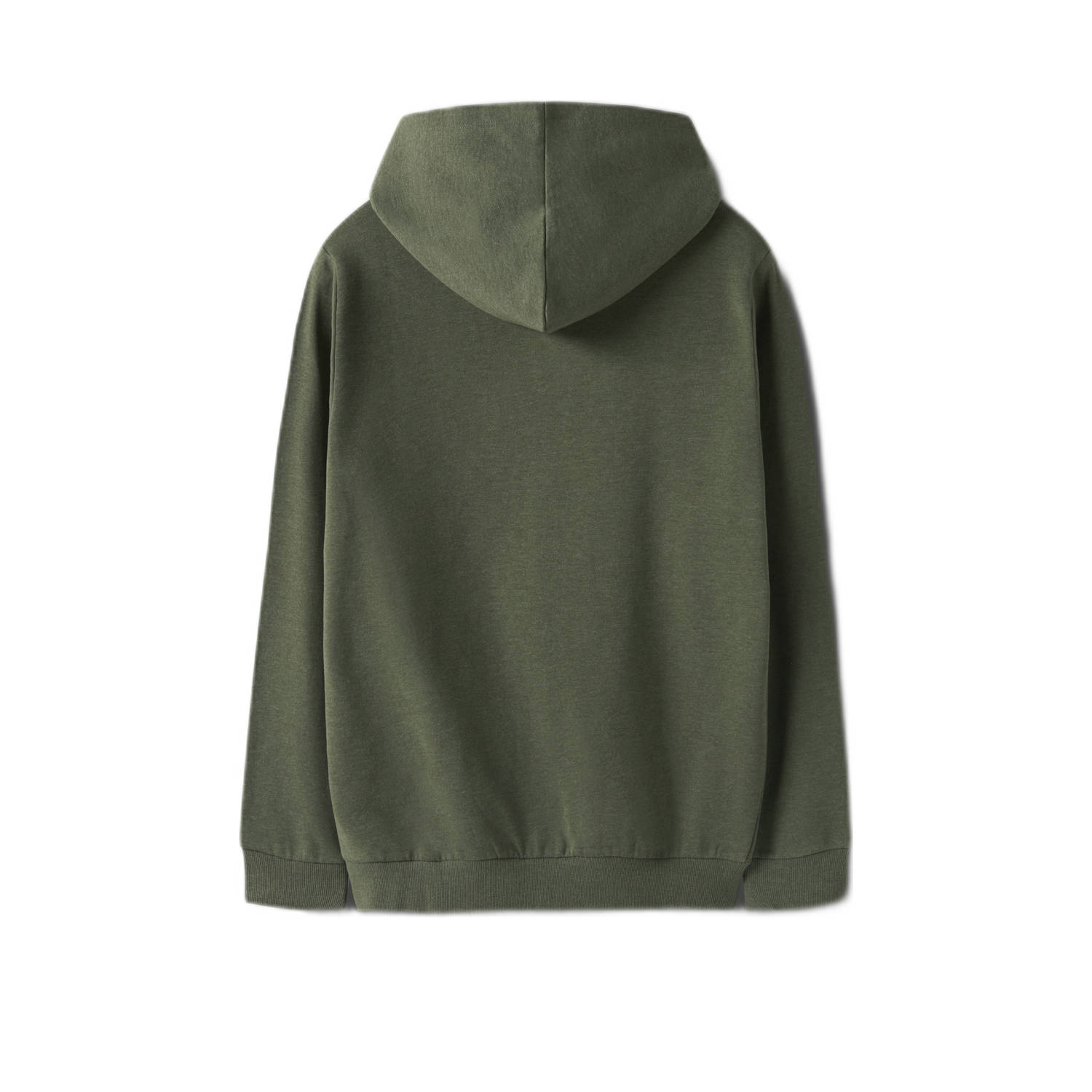 NAME IT KIDS sweatvest donkergroen