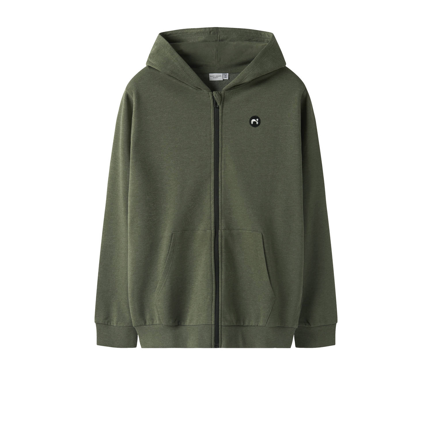 Name It Capuchonsweatvest NKMVIMO LS SWEAT CARD BRU NOOS
