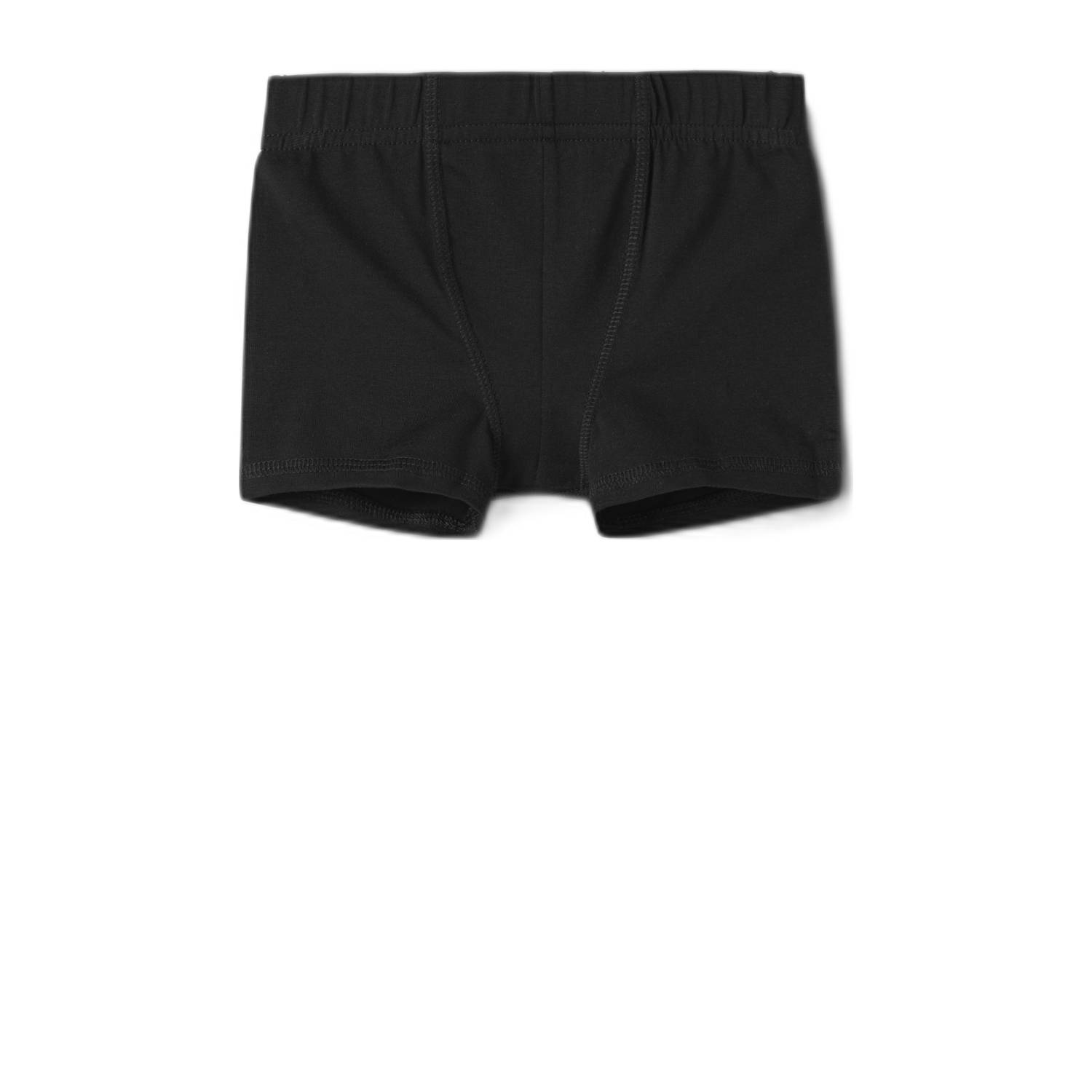 NAME IT MINI boxershort set van 3 donkerblauw zwart