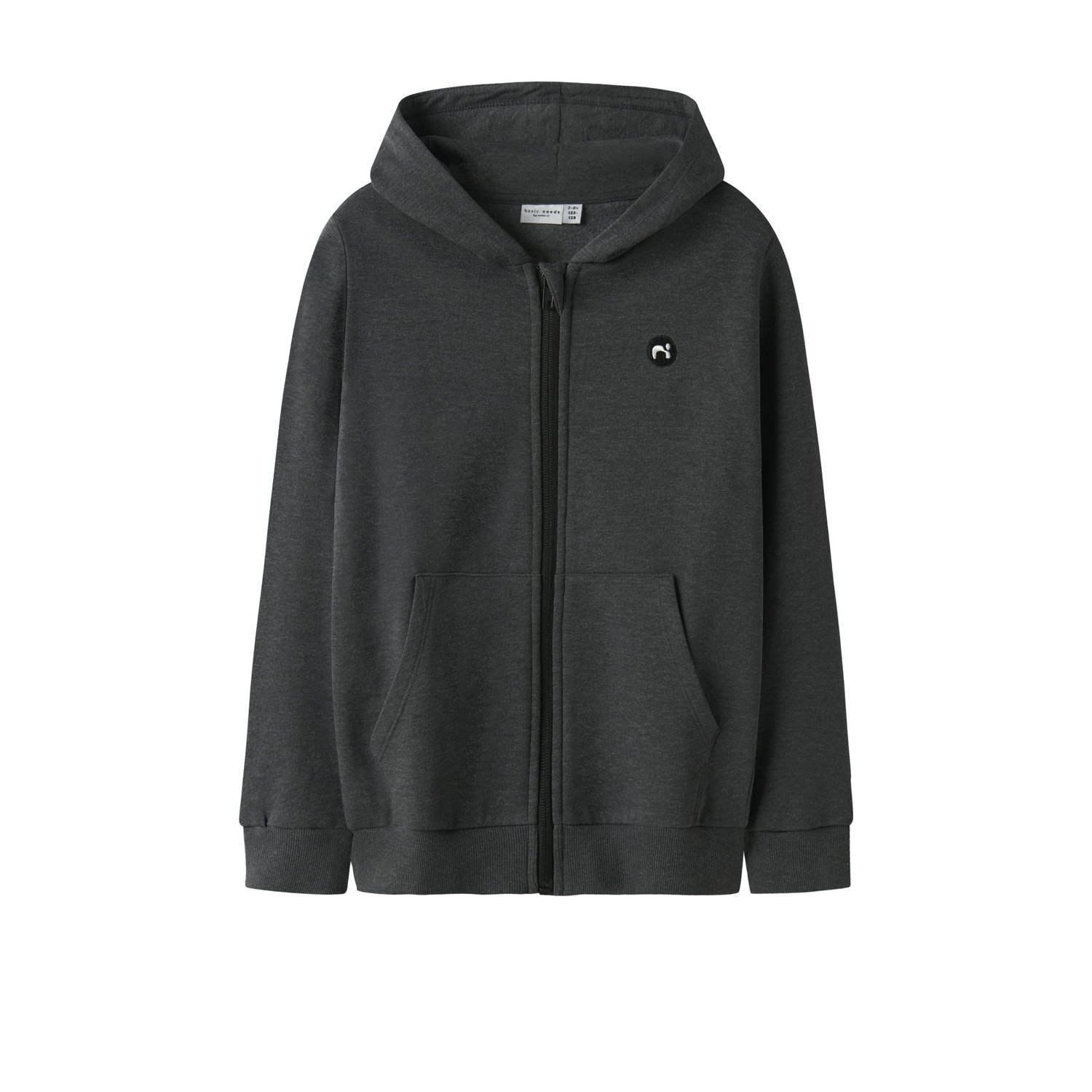 Name It Capuchonsweatvest NKMVIMO LS SWEAT CARD BRU NOOS
