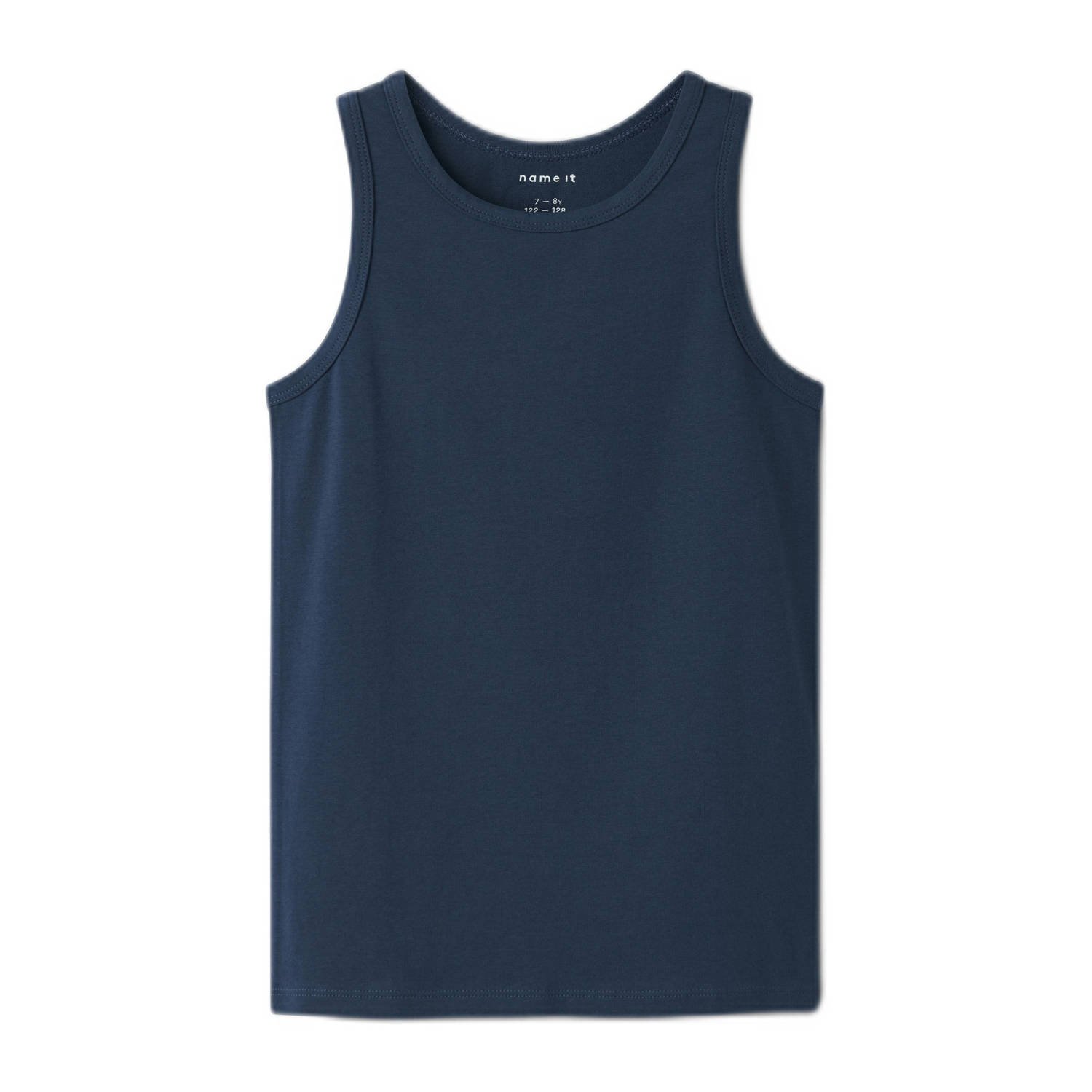 NAME IT KIDS hemd set van 2 donkergrijs