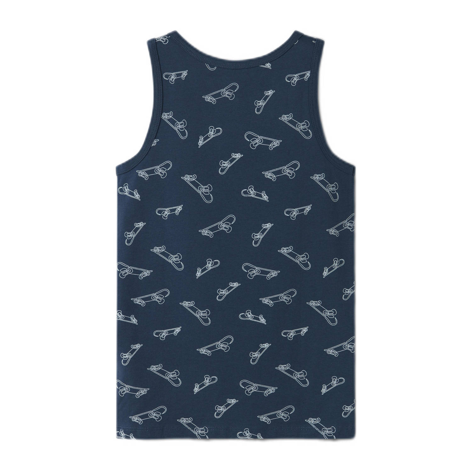 NAME IT KIDS hemd set van 2 donkergrijs
