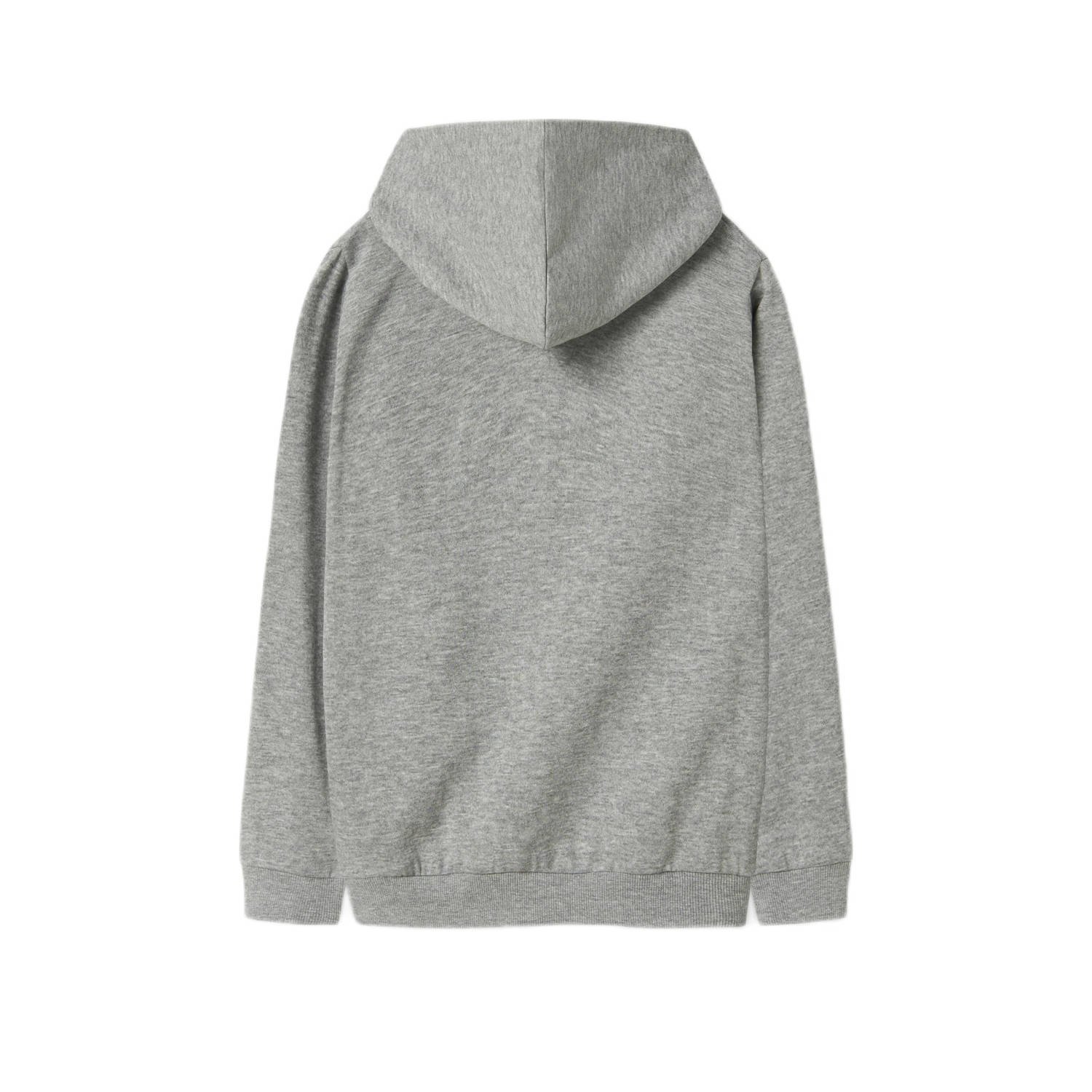 NAME IT KIDS sweatvest grijs melange