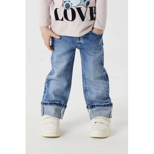NAME IT MINI straight leg jeans medium blue denim afbeelding