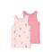 NAME IT MINI hemd - lichtroze/roze (set van 2)
