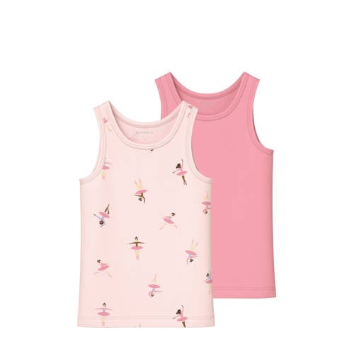 NAME IT MINI hemd - set van 2 lichtroze/roze afbeelding