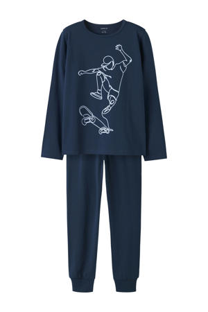   pyjama donkerblauw