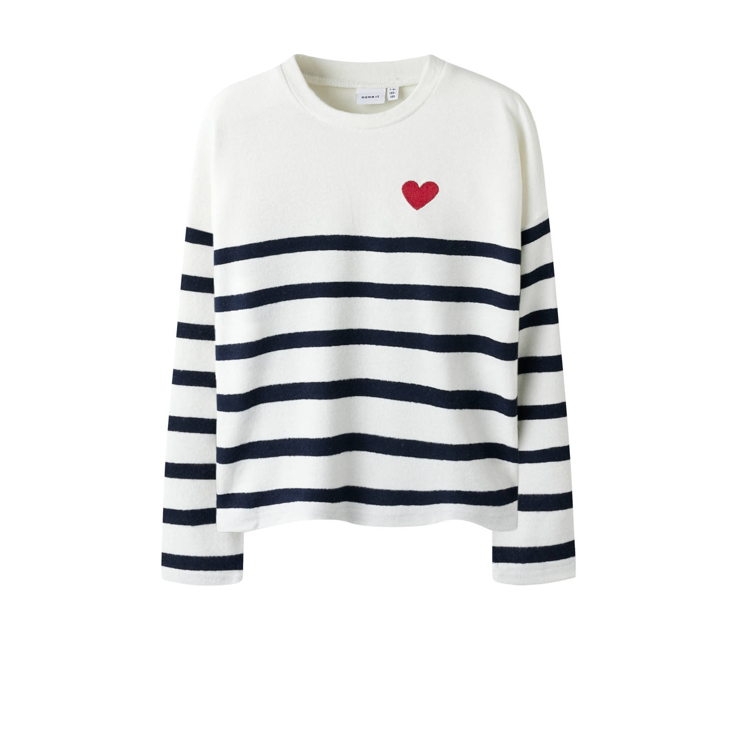NAME IT KIDS trui donkerblauw fijn gebreid