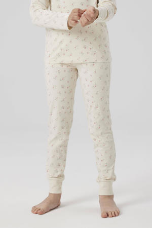 pyjama NKFNIGHTSET FLOWER ecru
