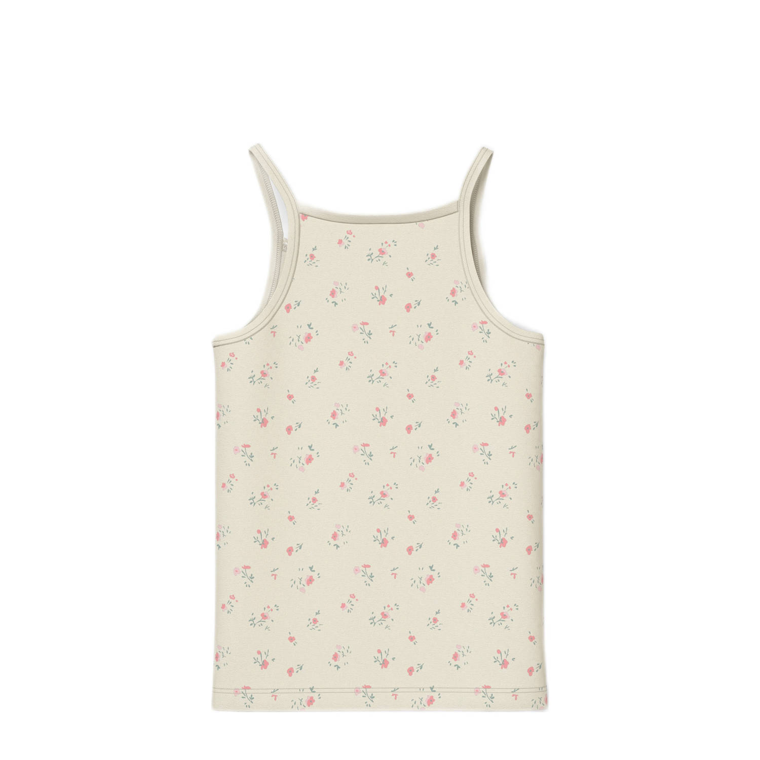 NAME IT KIDS hemd set van 2 ecru lichtroze