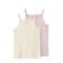 NAME IT KIDS hemd - ecru/lichtroze (set van 2)