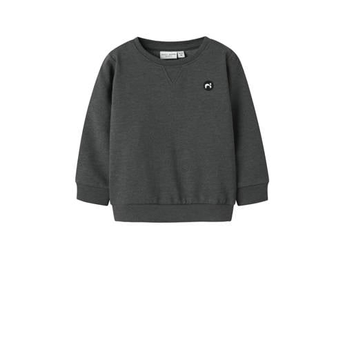 NAME IT MINI sweater donkergrijs melange afbeelding