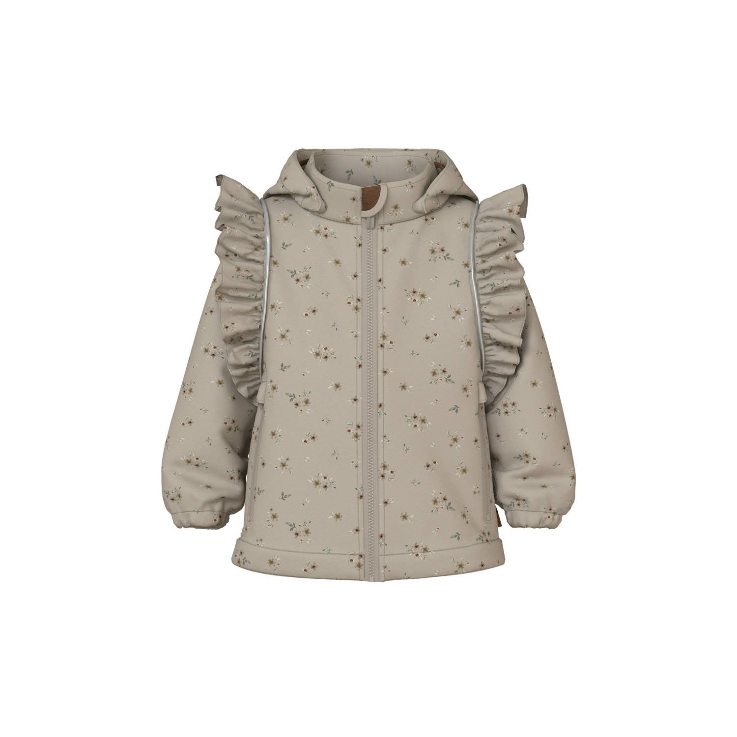 NAME IT MINI softshell jas beige