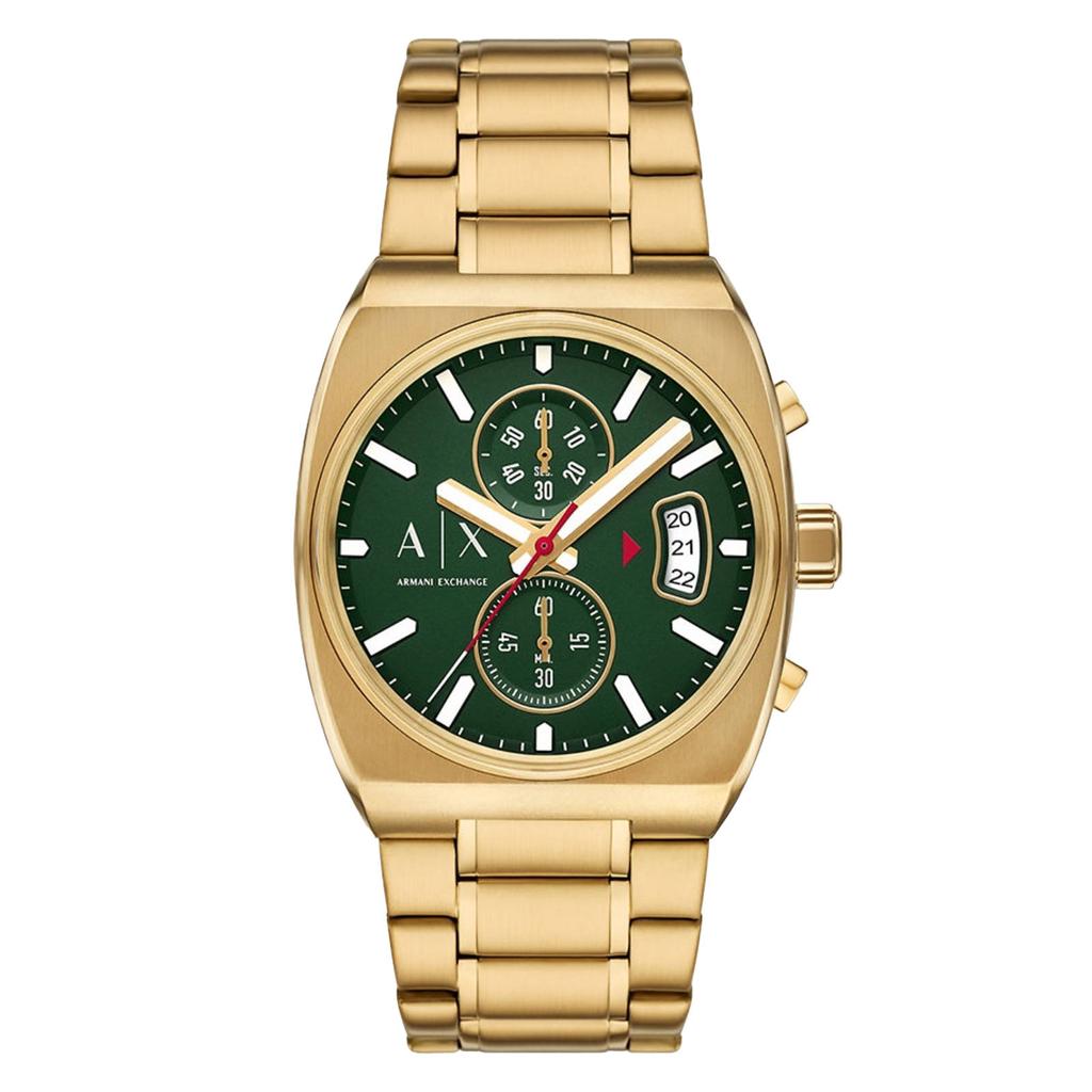 Armani Exchange horloge AX2822 goudkleurig