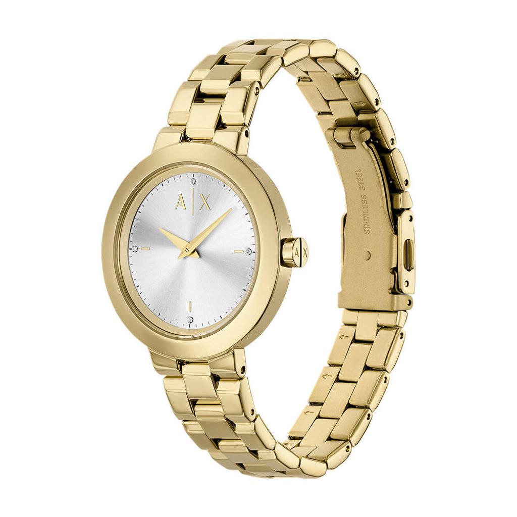 Armani Exchange horloge AX5180 goudkleurig