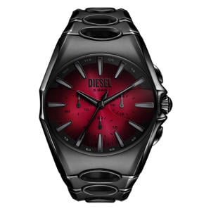 horloge DZ4696 D-Curve zwart